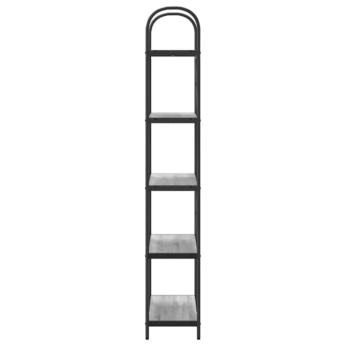 Raft pentru cărți sonoma gri 80 x 30 x 183 cm Lemn compozit - WALTI WALTI