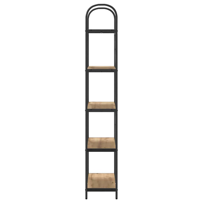 Raft pentru cărți stejar artizanal 80 x 30 x 183 cm - WALTI WALTI