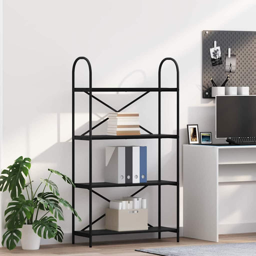 Raft pentru cărți Stejar negru 80 x 30 x 146 cm Lemn compozit - WALTI WALTI