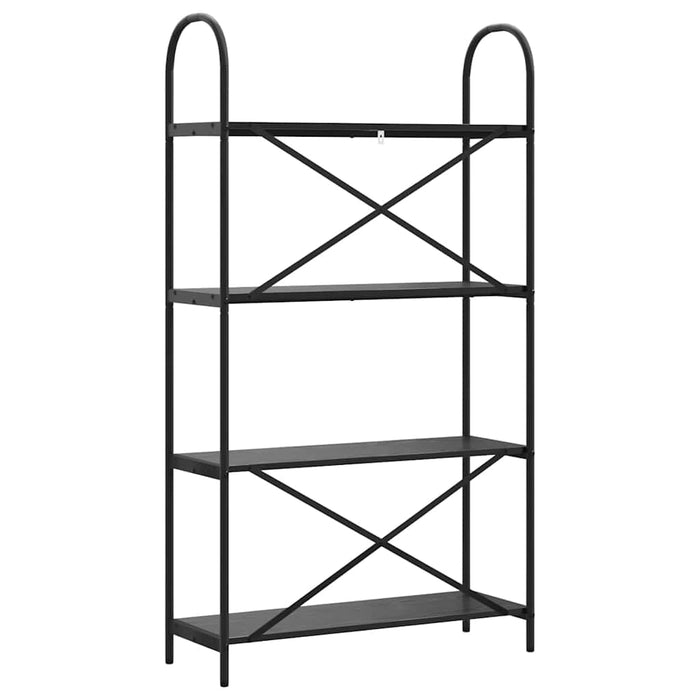 Raft pentru cărți Stejar negru 80 x 30 x 146 cm Lemn compozit - WALTI WALTI