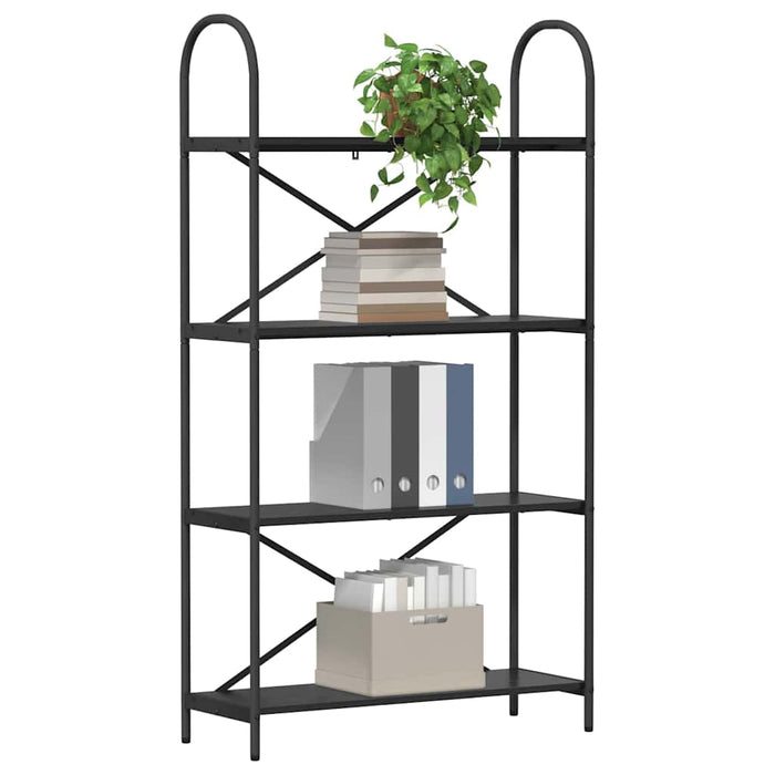Raft pentru cărți Stejar negru 80 x 30 x 146 cm Lemn compozit - WALTI WALTI