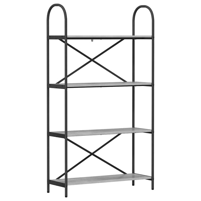 Raft pentru cărți sonoma gri 80 x 30 x 146 cm Lemn compozit - WALTI WALTI