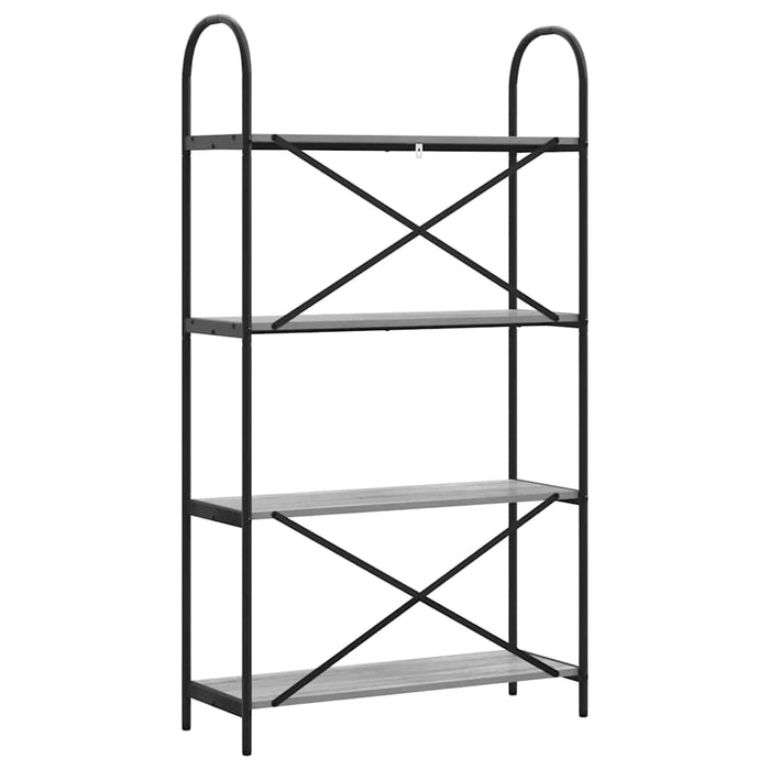 Raft pentru cărți sonoma gri 80 x 30 x 146 cm Lemn compozit - WALTI WALTI