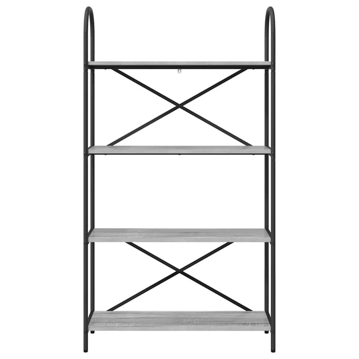 Raft pentru cărți sonoma gri 80 x 30 x 146 cm Lemn compozit - WALTI WALTI