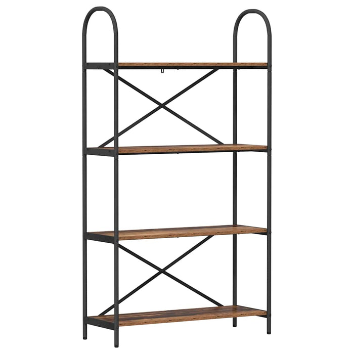 Raft pentru cărți Lemn vechi 80 x 30 x 146 cm Lemn compozit - WALTI WALTI