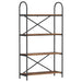 Raft pentru cărți Lemn vechi 80 x 30 x 146 cm Lemn compozit - WALTI WALTI