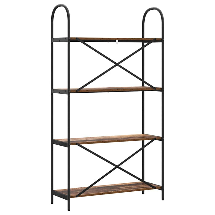 Raft pentru cărți Lemn vechi 80 x 30 x 146 cm Lemn compozit - WALTI WALTI