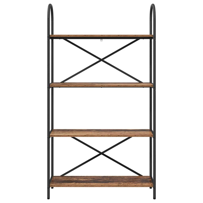 Raft pentru cărți Lemn vechi 80 x 30 x 146 cm Lemn compozit - WALTI WALTI