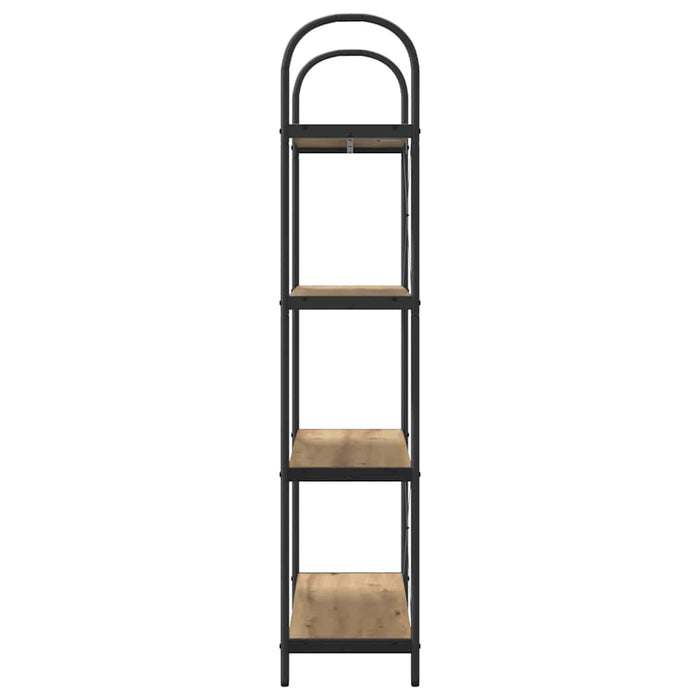 Raft pentru cărți stejar artizanal 80 x 30 x 146 cm - WALTI WALTI