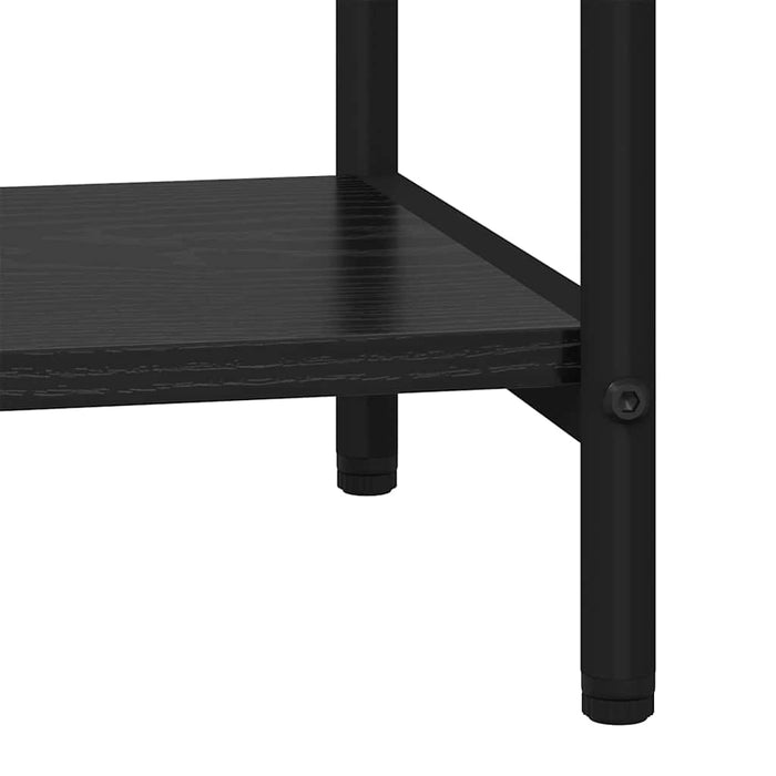 Raft pentru cărți Stejar negru 80 x 30 x 109 cm Lemn compozit - WALTI WALTI