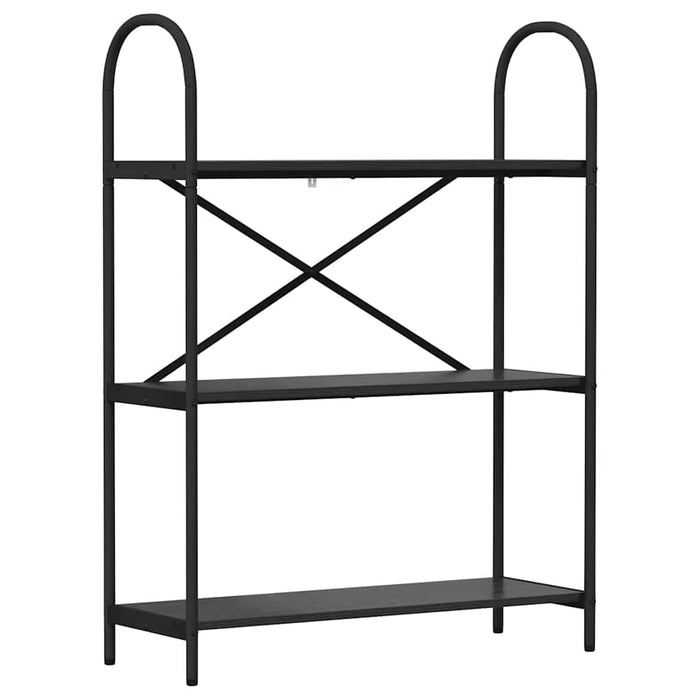 Raft pentru cărți Stejar negru 80 x 30 x 109 cm Lemn compozit - WALTI WALTI