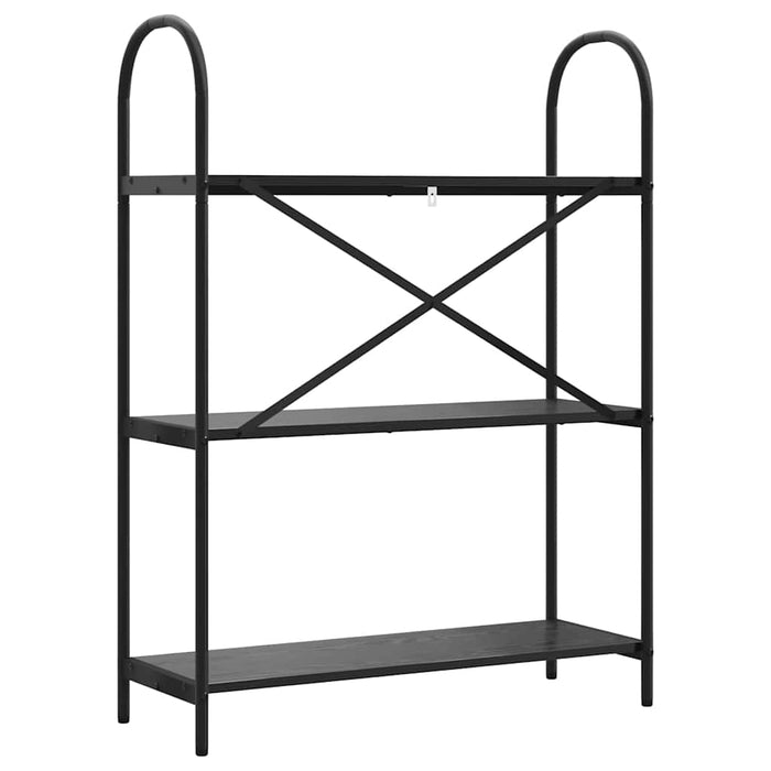 Raft pentru cărți Stejar negru 80 x 30 x 109 cm Lemn compozit - WALTI WALTI