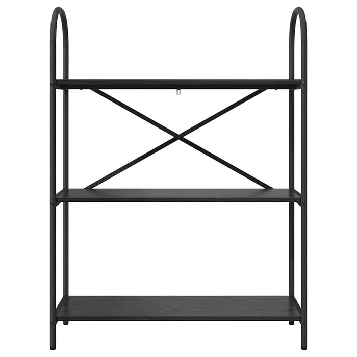 Raft pentru cărți Stejar negru 80 x 30 x 109 cm Lemn compozit - WALTI WALTI