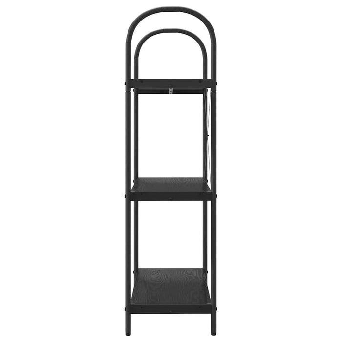 Raft pentru cărți Stejar negru 80 x 30 x 109 cm Lemn compozit - WALTI WALTI