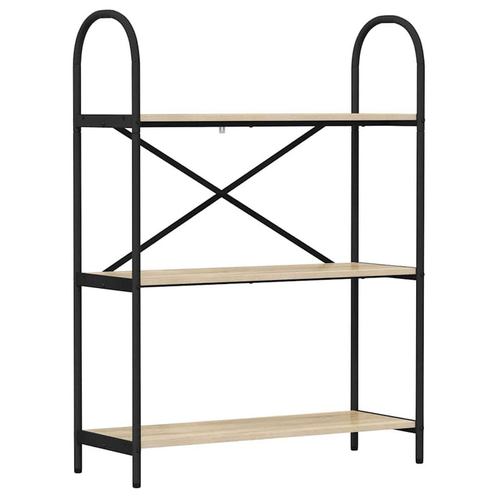 Raft pentru cărți Stejar sonoma 80 x 30 x 109 cm Lemn compozit - WALTI WALTI