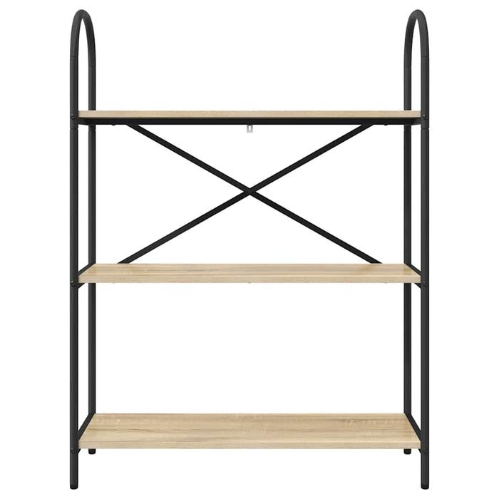 Raft pentru cărți Stejar sonoma 80 x 30 x 109 cm Lemn compozit - WALTI WALTI