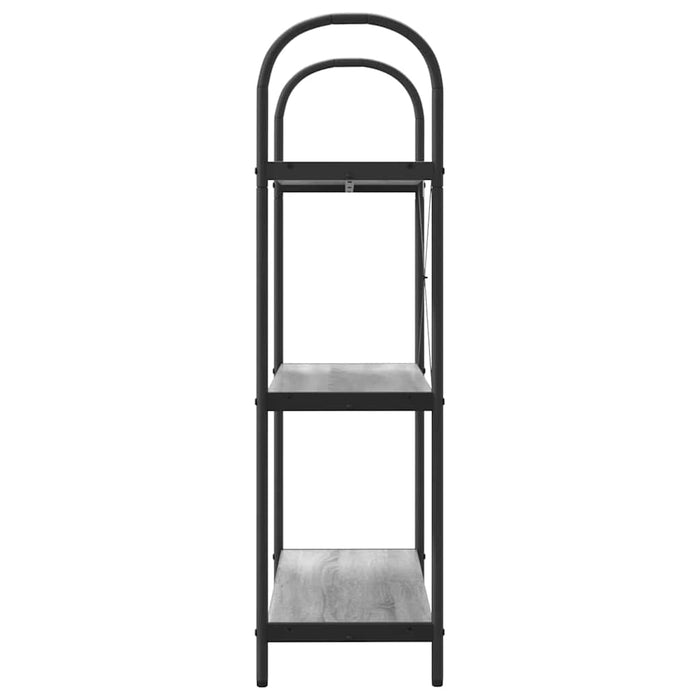 Raft pentru cărți sonoma gri 80 x 30 x 109 cm Lemn compozit - WALTI WALTI