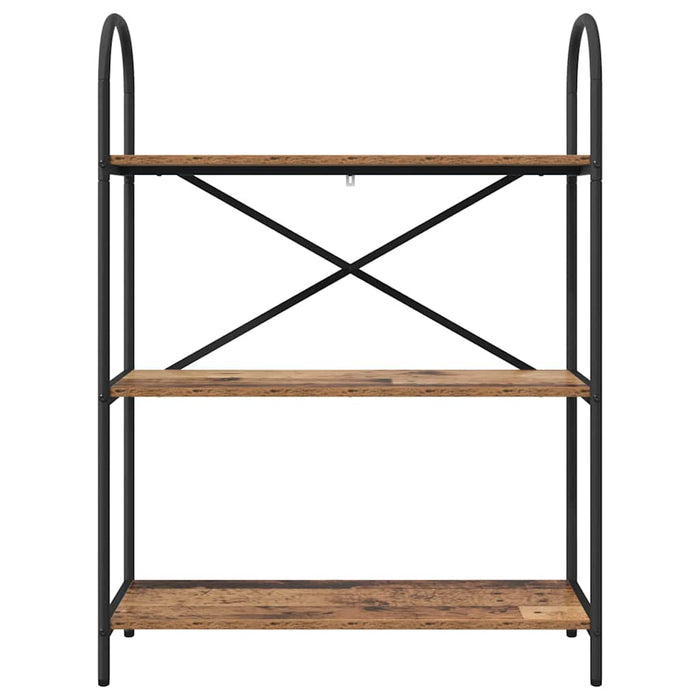 Raft pentru cărți Lemn vechi 80 x 30 x 109 cm Lemn compozit - WALTI WALTI