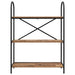 Raft pentru cărți Lemn vechi 80 x 30 x 109 cm Lemn compozit - WALTI WALTI