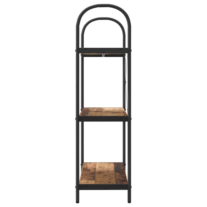Raft pentru cărți Lemn vechi 80 x 30 x 109 cm Lemn compozit - WALTI WALTI