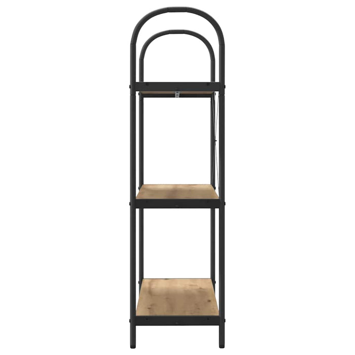 Raft pentru cărți stejar artizanal 80 x 30 x 109 cm - WALTI WALTI