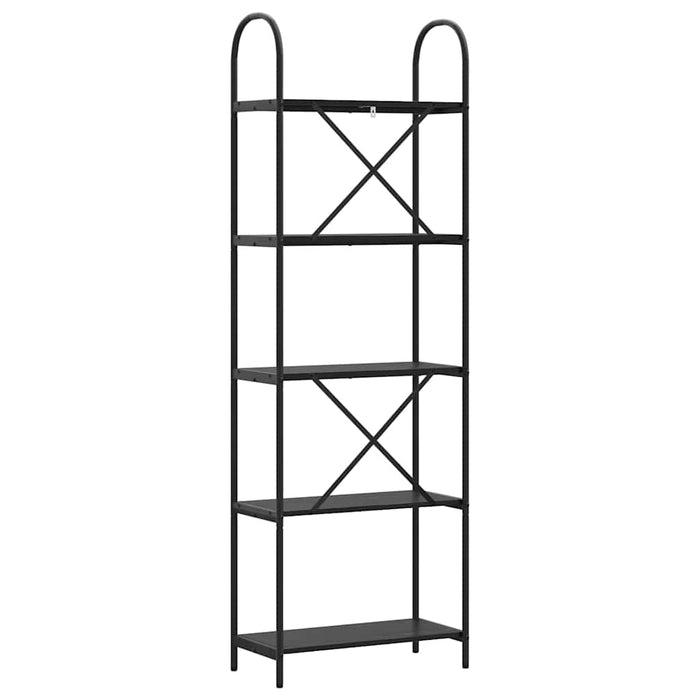 Raft pentru cărți Stejar negru 60 x 30 x 183 cm Lemn compozit - WALTI WALTI