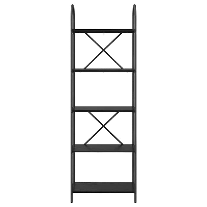 Raft pentru cărți Stejar negru 60 x 30 x 183 cm Lemn compozit - WALTI WALTI