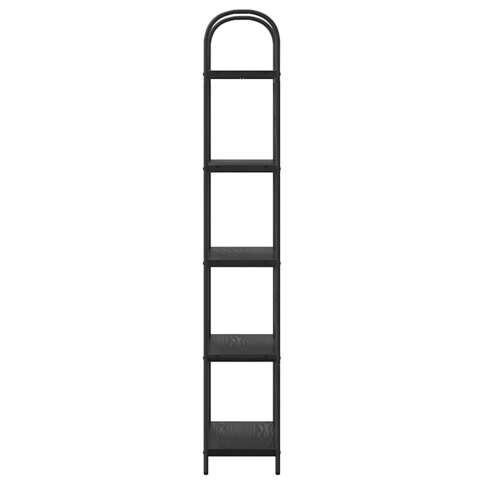 Raft pentru cărți Stejar negru 60 x 30 x 183 cm Lemn compozit - WALTI WALTI