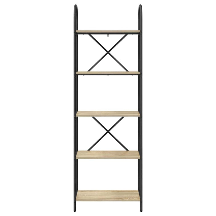 Raft pentru cărți Stejar sonoma 60 x 30 x 183 cm Lemn compozit - WALTI WALTI