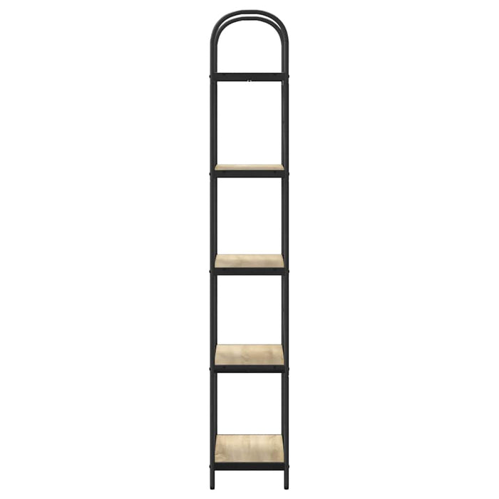 Raft pentru cărți Stejar sonoma 60 x 30 x 183 cm Lemn compozit - WALTI WALTI