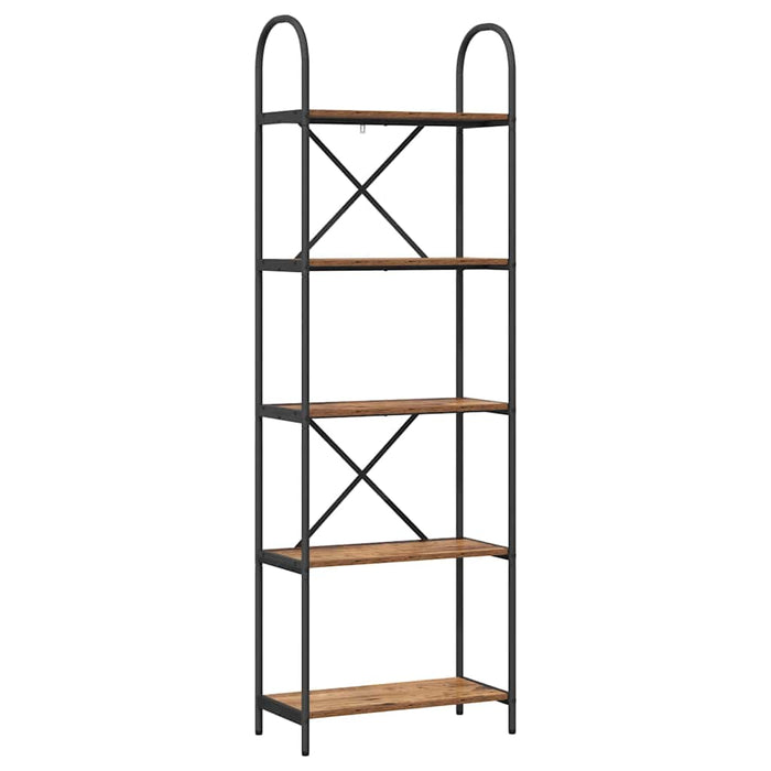 Raft pentru cărți Lemn vechi 60 x 30 x 183 cm Lemn compozit - WALTI WALTI