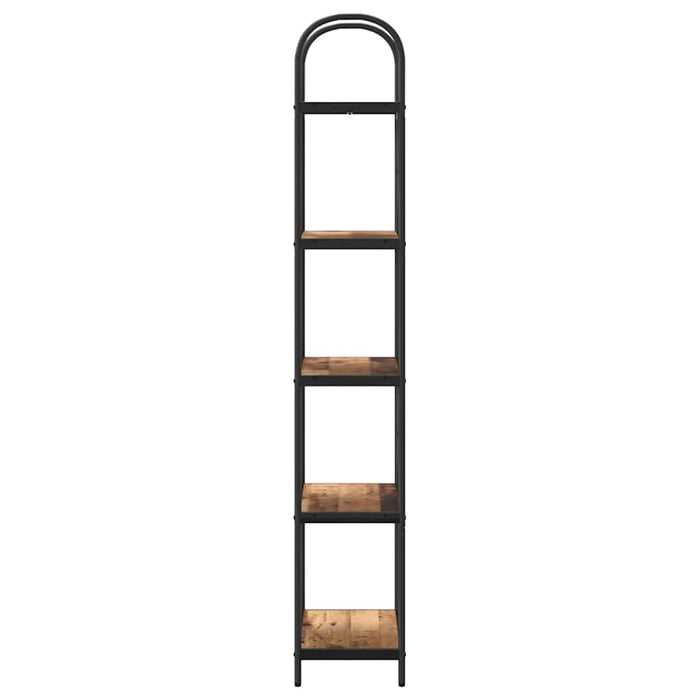Raft pentru cărți Lemn vechi 60 x 30 x 183 cm Lemn compozit - WALTI WALTI