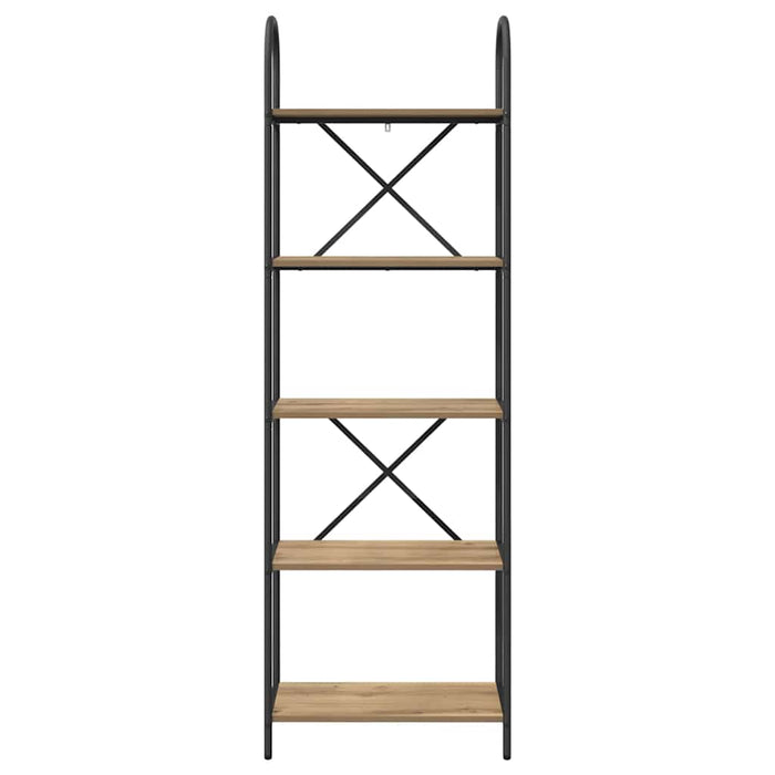 Raft pentru cărți stejar artizanal 60 x 30 x 183 cm - WALTI WALTI