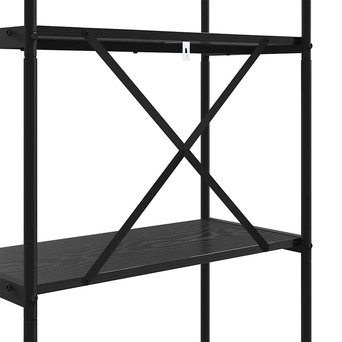 Raft pentru cărți Stejar negru 60 x 30 x 146 cm Lemn compozit - WALTI WALTI