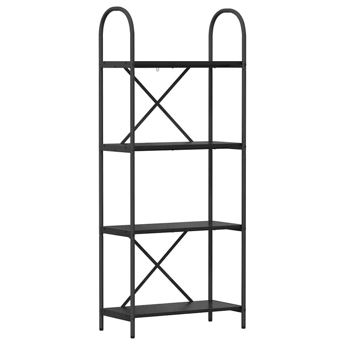 Raft pentru cărți Stejar negru 60 x 30 x 146 cm Lemn compozit - WALTI WALTI