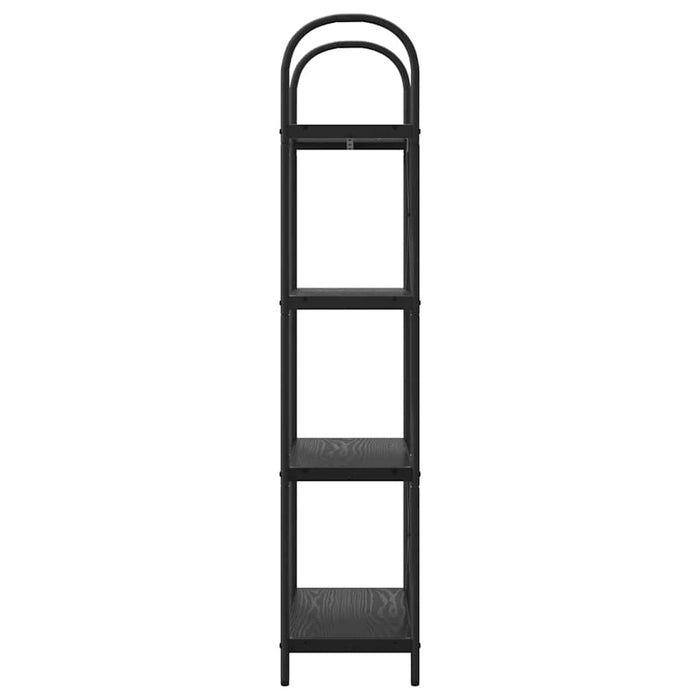 Raft pentru cărți Stejar negru 60 x 30 x 146 cm Lemn compozit - WALTI WALTI
