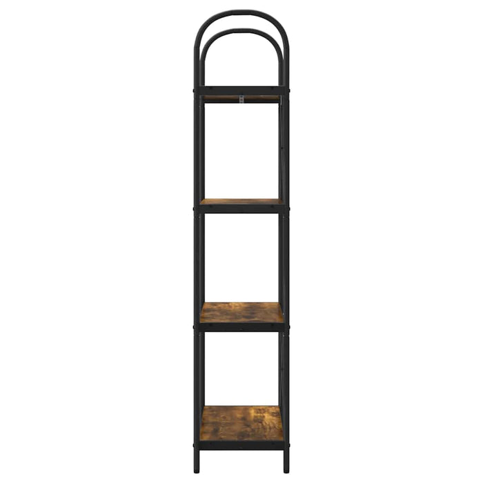 Raft pentru cărți Stejar afumat 60 x 30 x 146 cm Lemn compozit - WALTI WALTI