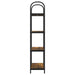 Raft pentru cărți Stejar afumat 60 x 30 x 146 cm Lemn compozit - WALTI WALTI