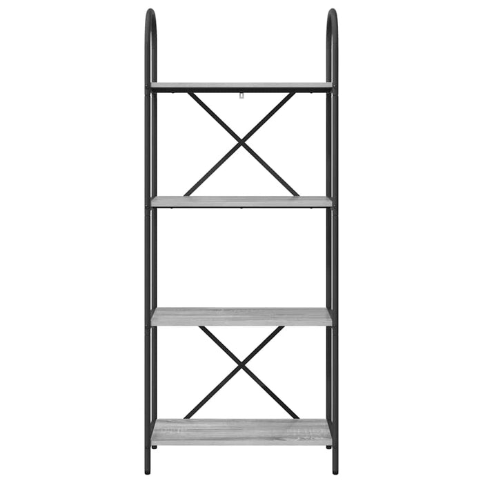 Raft pentru cărți sonoma gri 60 x 30 x 146 cm Lemn compozit - WALTI WALTI