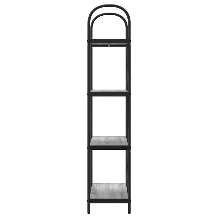 Raft pentru cărți sonoma gri 60 x 30 x 146 cm Lemn compozit - WALTI WALTI