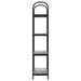 Raft pentru cărți sonoma gri 60 x 30 x 146 cm Lemn compozit - WALTI WALTI
