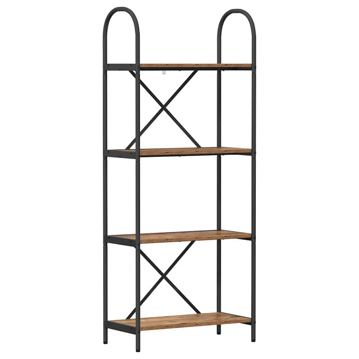 Raft pentru cărți Lemn vechi 60 x 30 x 146 cm Lemn compozit - WALTI WALTI