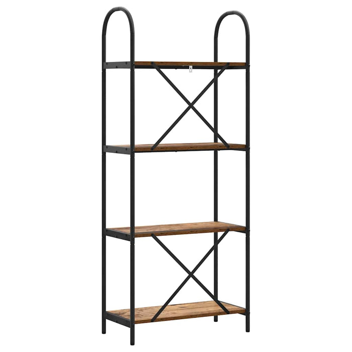 Raft pentru cărți Lemn vechi 60 x 30 x 146 cm Lemn compozit - WALTI WALTI