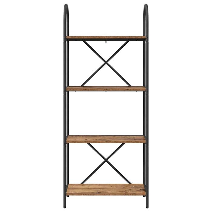 Raft pentru cărți Lemn vechi 60 x 30 x 146 cm Lemn compozit - WALTI WALTI