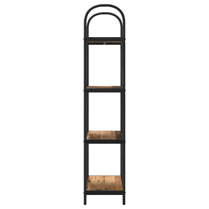 Raft pentru cărți Lemn vechi 60 x 30 x 146 cm Lemn compozit - WALTI WALTI