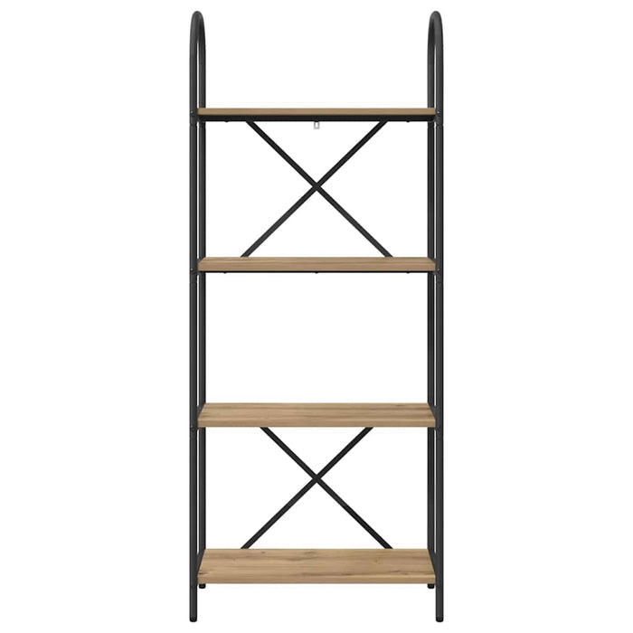Raft pentru cărți stejar artizanal 60 x 30 x 146 cm - WALTI WALTI