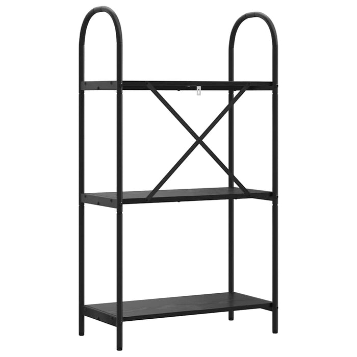 Raft pentru cărți Stejar negru 60 x 30 x 109 cm Lemn compozit - WALTI WALTI