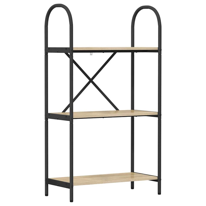 Raft pentru cărți Stejar sonoma 60 x 30 x 109 cm Lemn compozit - WALTI WALTI