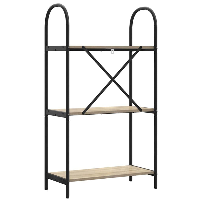 Raft pentru cărți Stejar sonoma 60 x 30 x 109 cm Lemn compozit - WALTI WALTI