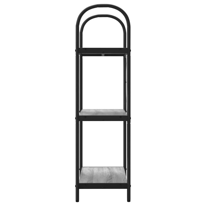 Raft pentru cărți sonoma gri 60 x 30 x 109 cm Lemn compozit - WALTI WALTI
